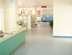 医院专用胶地板工程案例