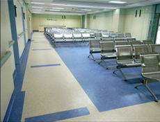医院用pvc地板胶工程案例