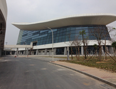 湛江奥林匹克体育中心-第十四届省运会主场馆运动地板工程案例