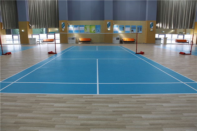 羽毛球PVC运动地板多少钱一平方
