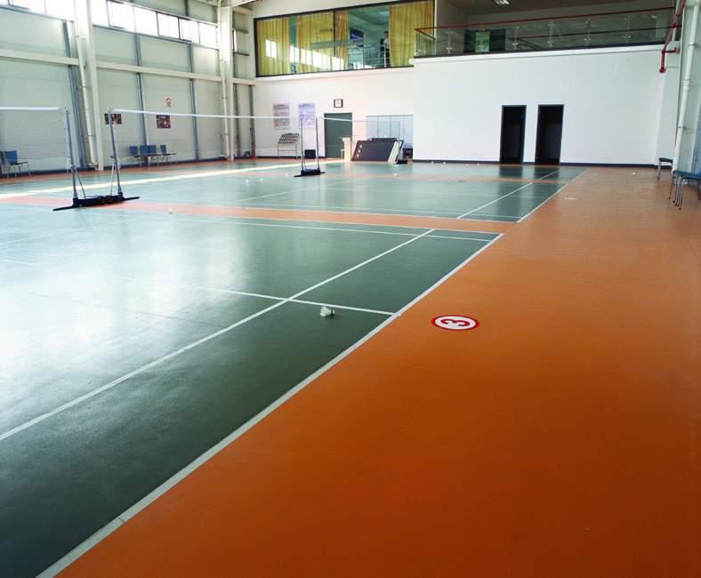 体育运动场馆和健身娱乐场所如何选用橡胶地板？